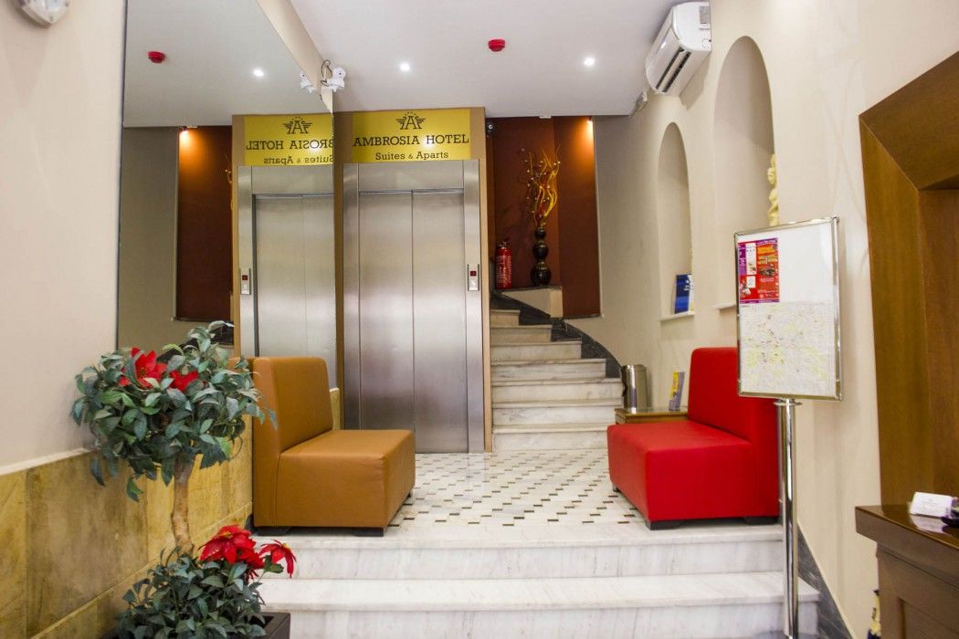 Ambrosia Suites Athena Bagian luar foto